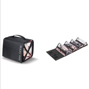 Mary Kay travel roll up hanger cosmetic bag case